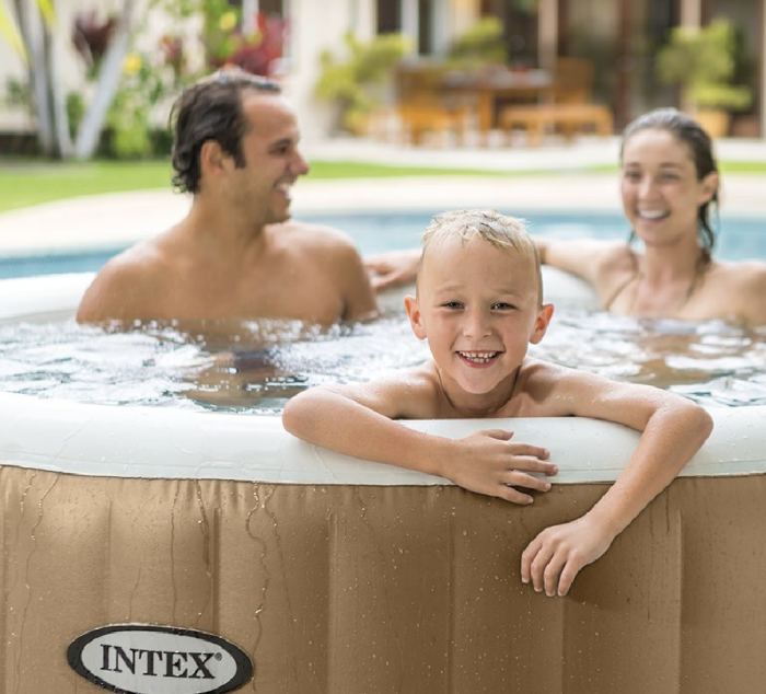 Spa hinchable – INTEX – Sahara para 4 personas + cubierta térmica – LIQUIDACIÓN - Imagen 6