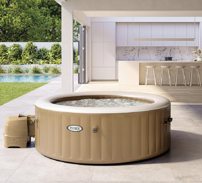 Spa hinchable – INTEX – Sahara para 4 personas + cubierta térmica – LIQUIDACIÓN - Imagen 4