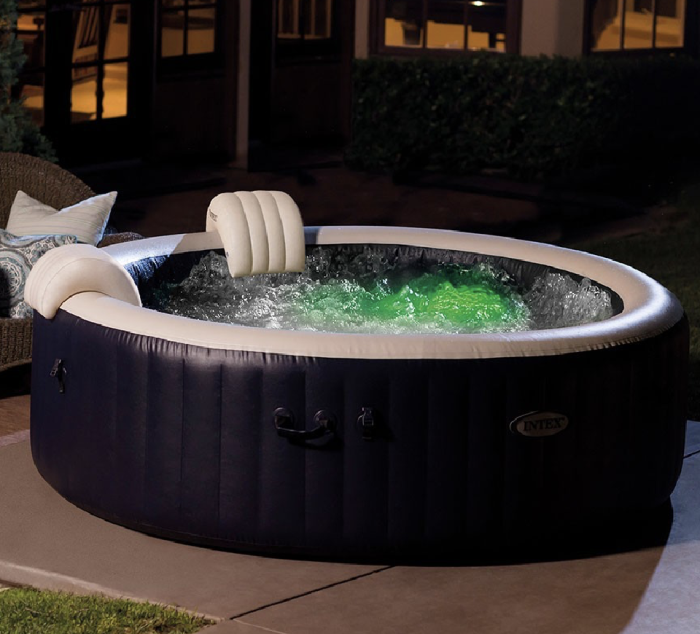 Spa hinchable – INTEX – Azul marino para 6 personas + cubierta térmica – LIQUIDACIÓN - Imagen 4