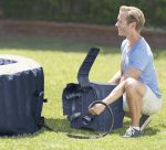 Spa hinchable – INTEX – Azul marino para 4 personas + cubierta térmica – LIQUIDACIÓN - Imagen 3