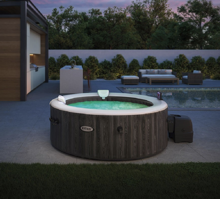 Spa hinchable – INTEX – Baltik para 4 personas + cubierta térmica – LIQUIDACIÓN - Imagen 5