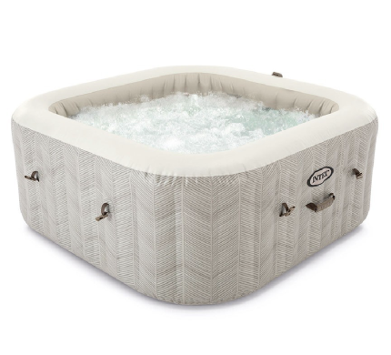 Spa hinchable – INTEX – Chevron para 4 personas + cubierta térmica – LIQUIDACIÓN