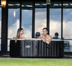 Spa hinchable – INTEX – Carbono para 4 personas + cubierta térmica – LIQUIDACIÓN - Imagen 9