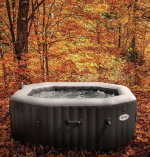 Spa hinchable – INTEX – Carbono para 4 personas + cubierta térmica – LIQUIDACIÓN - Imagen 7