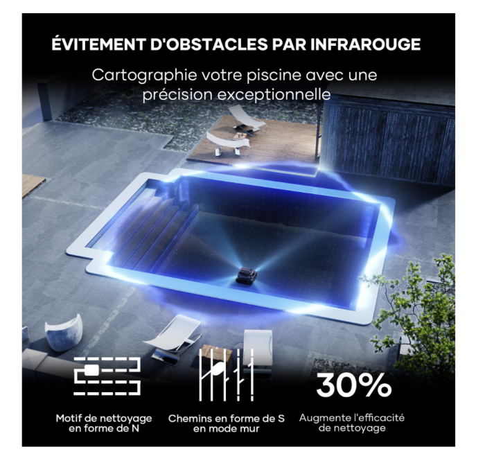 Limpiador de piscinas robótico inalámbrico Aiper Scuba S1 Pro - Imagen 4