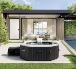 Spa hinchable – INTEX – Carbono para 6 personas + Cubierta térmica – LIQUIDACIÓN - Imagen 7