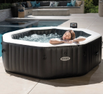 Spa hinchable – INTEX – Carbono para 6 personas + Cubierta térmica – LIQUIDACIÓN - Imagen 6