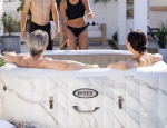 Spa hinchable – INTEX – Calacatta para 4 personas + Cubierta térmica - Imagen 3