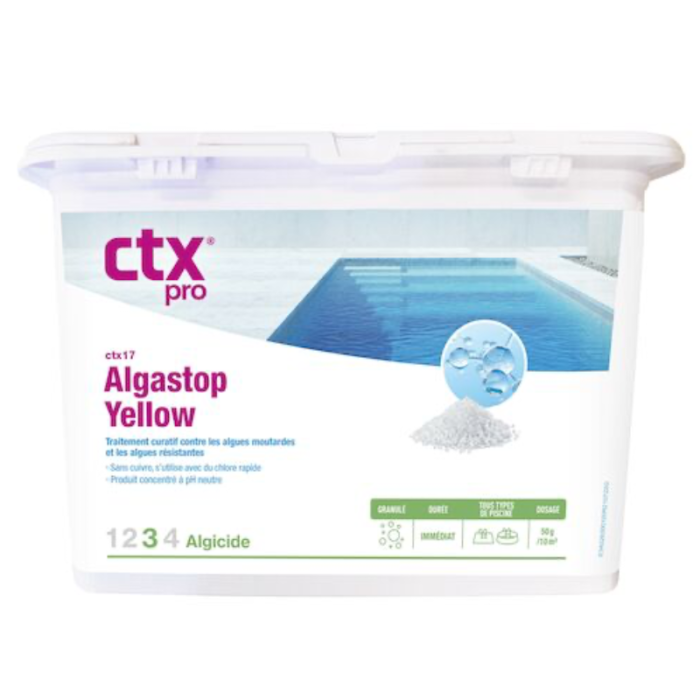 AstralPool CTX 17 ALGA STOP antialgas mostaza 1,5 kg - Imagen 1