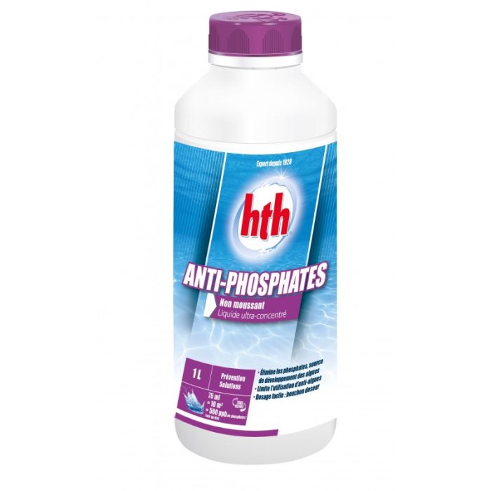 Antifosfato para piscinas hth 1 litro - Imagen 2