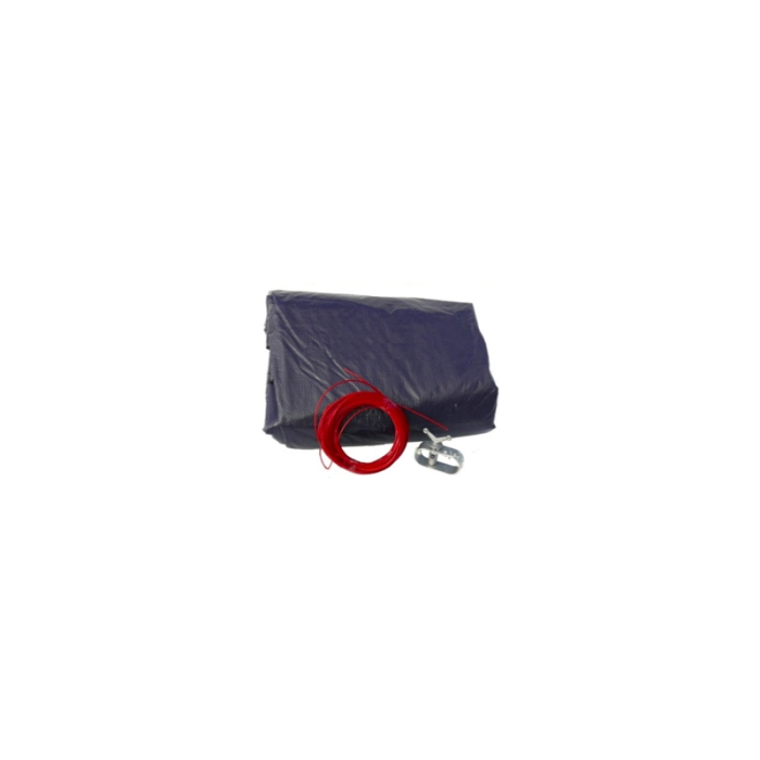 Cubierta de invierno para piscina ovalada elevada - Imagen 3