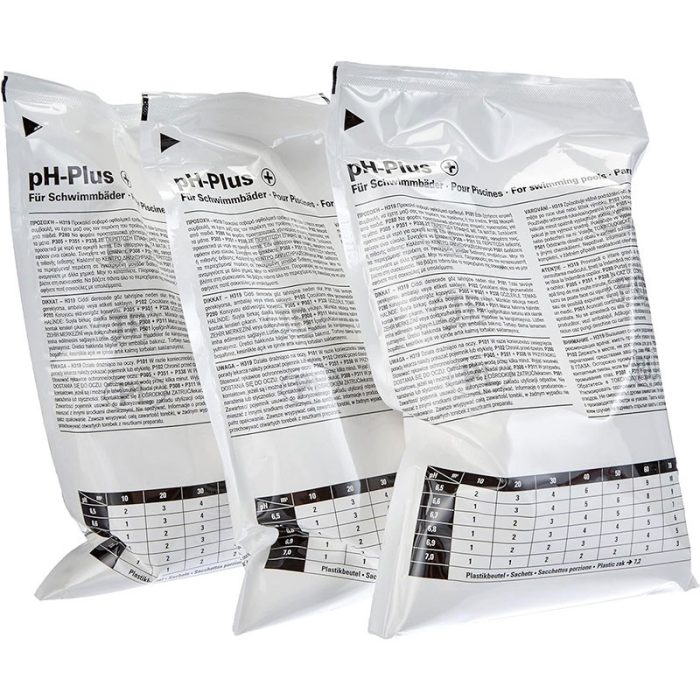 Caja de cartón de Bayrol pH Plus con 3 sobres - Imagen 3