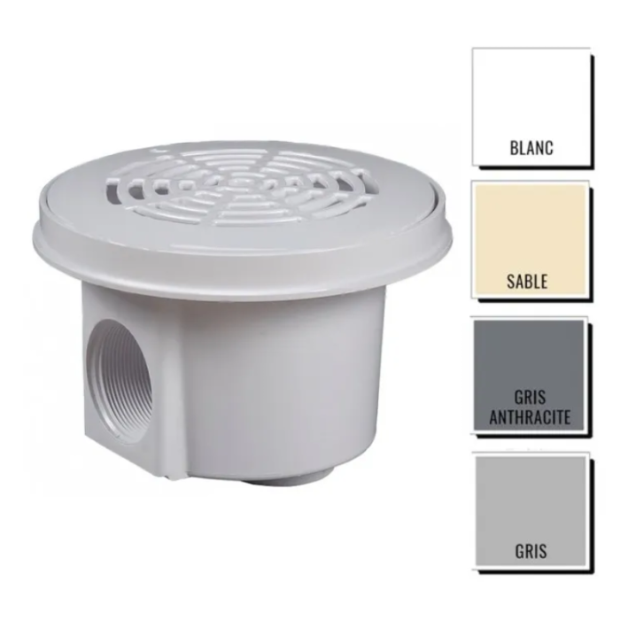 Desagüe inferior Hayward - piscina de hormigón/revestimiento* - Imagen 2