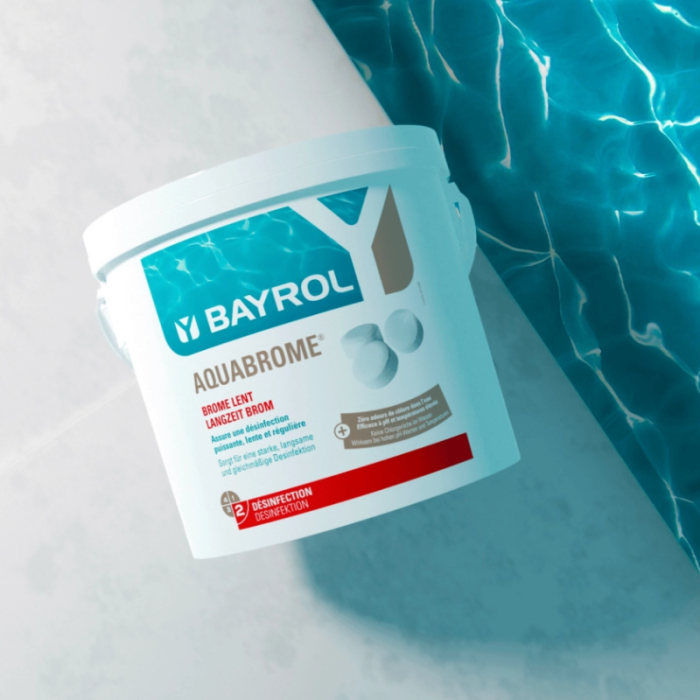 Comprimidos de bromo Bayrol Aquabrome 20 g. Desinfección de piscinas. - Imagen 6