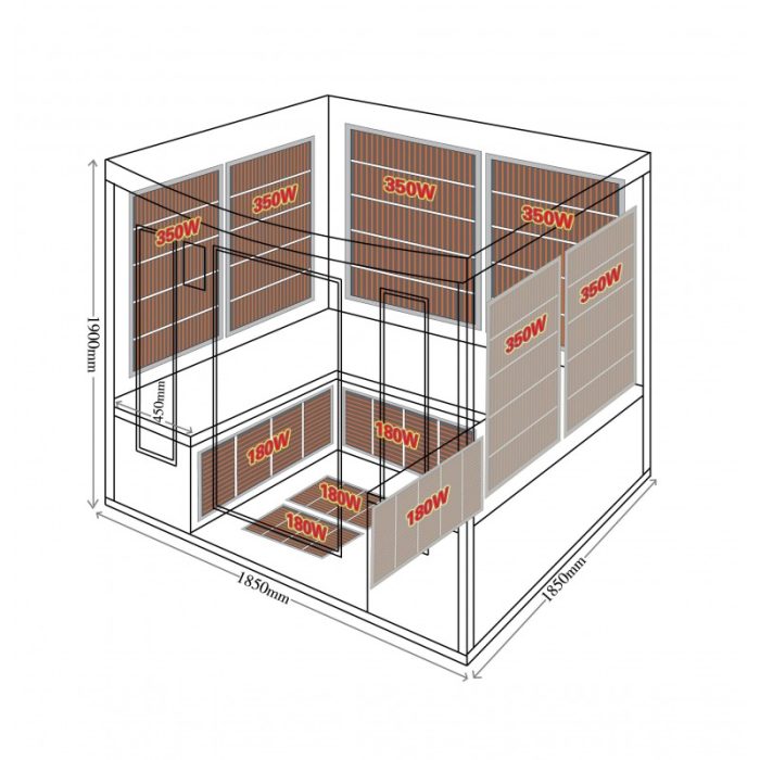 Cabina de infrarrojos, Francia, Sauna Apollon - Imagen 37