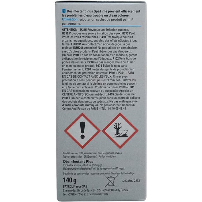 Desinfectante Bayrol SpaTime Plus - Imagen 2