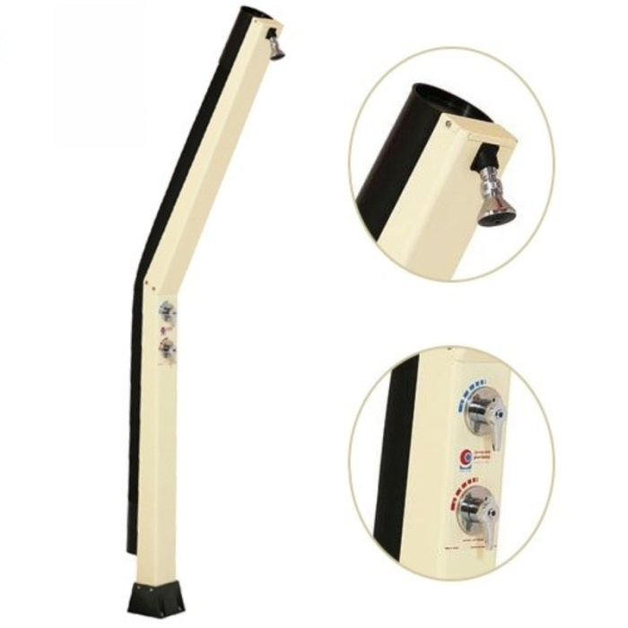 Ducha solar curva Giordano - 20 L - Imagen 2