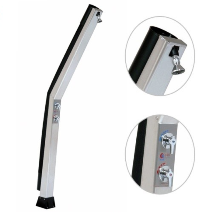 Ducha solar curva Giordano - 20 L - Imagen 3