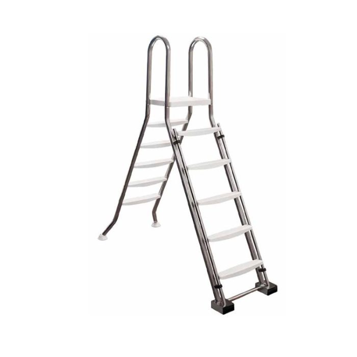 echelle-double-astral-en-inox-pour-piscine-hors-sol-et-semi-enterree.jpg Escalera doble Astral de acero inoxidable para piscinas elevadas - Imagen 1