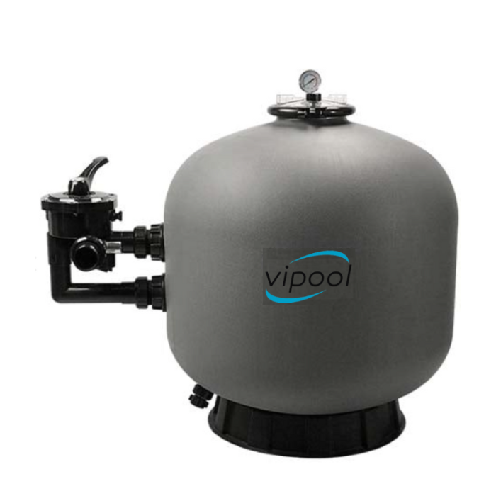 Filtro de arena ViPool de HDPE moldeado por soplado con válvula lateral - Imagen 1