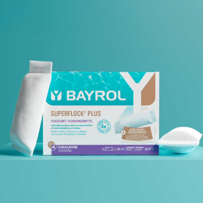 Floculante Bayrol Superflock Plus para filtros de arena - Imagen 4