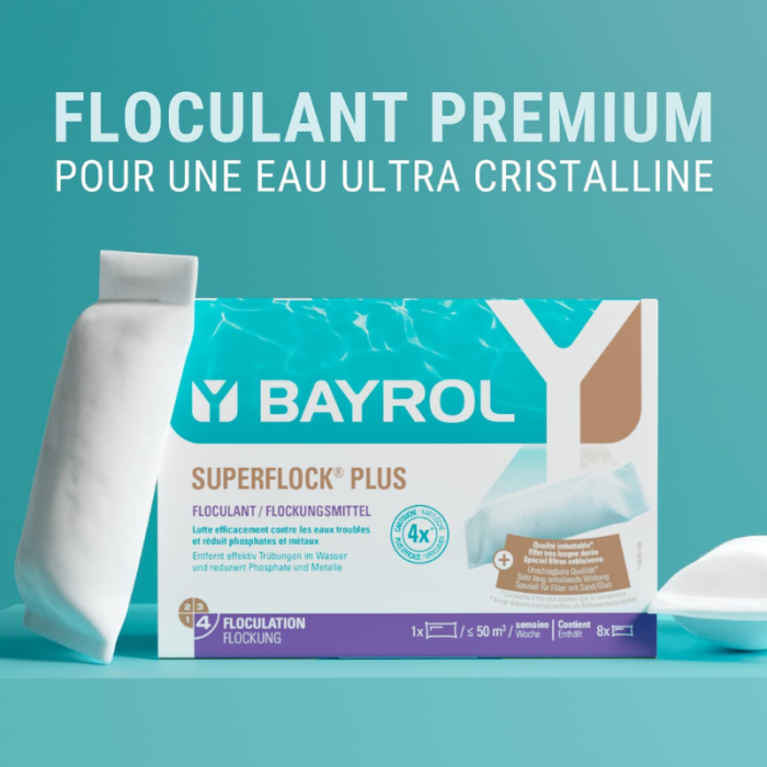 Floculante Bayrol Superflock Plus para filtros de arena - Imagen 6