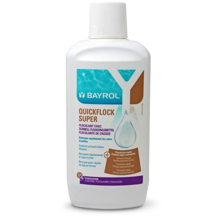 Floculante líquido súper clarificante Bayrol Quickflock - 1 L - Imagen 1