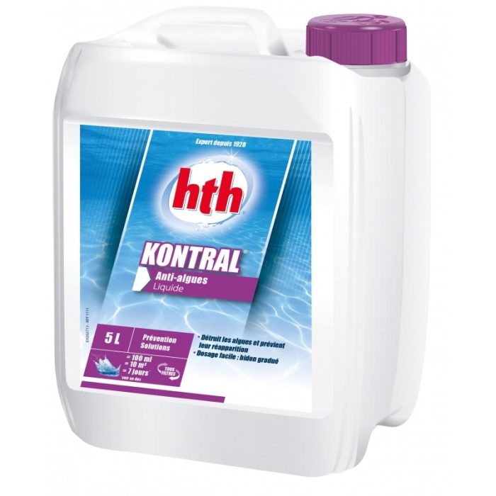 Antialgas para piscinas KONTRAL - 5 litros - Imagen 2