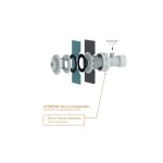 Kit completo ACIS Spa: 9 chorros + bomba NCC 215M - para piscinas de paneles y de hormigón/revestimiento - Imagen 3