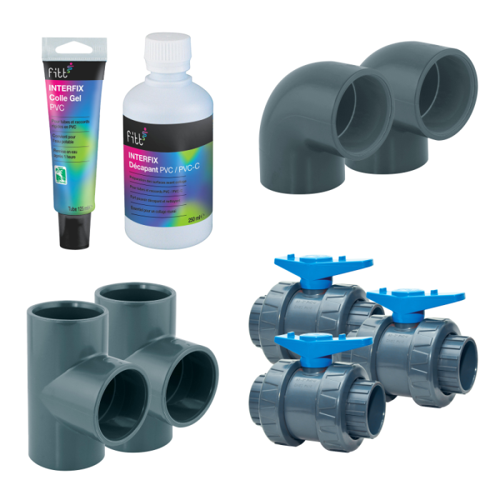 Kit de derivación Poolex de 50 mm - Imagen 1