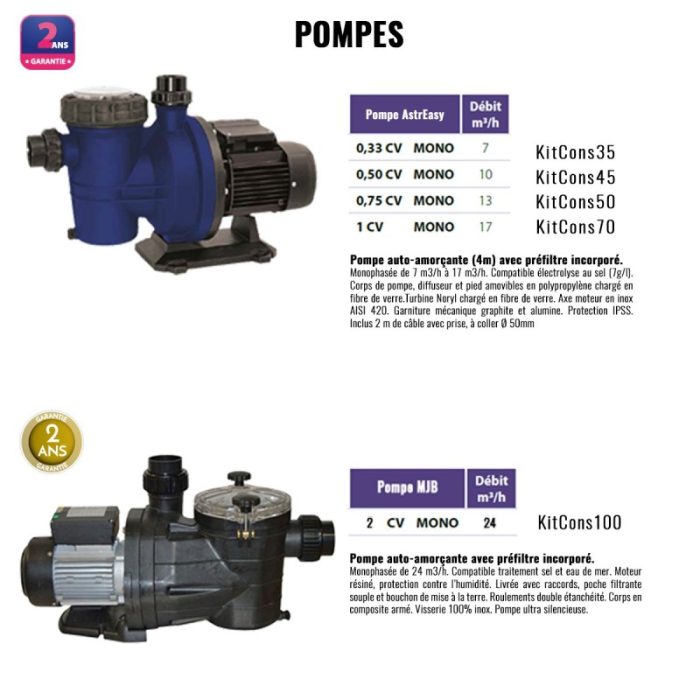 Kit de construcción de piscinas de hormigón (enlucidas, pintadas y alicatadas), iluminación estándar. - Imagen 6