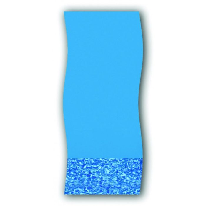 Revestimiento superpuesto Swimline con decoración en espiral para piscinas elevadas. - Imagen 1