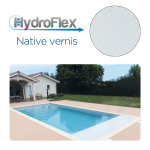 Revestimiento de PVC reforzado 150/100, Hydroflex liso barnizado superior nativo - Imagen 2