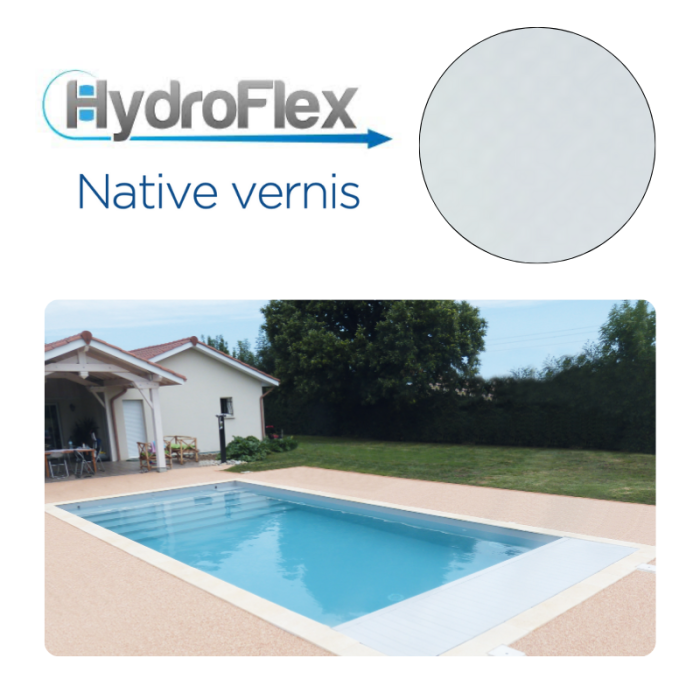 Revestimiento de PVC reforzado 150/100, Hydroflex liso barnizado superior nativo - Imagen 2