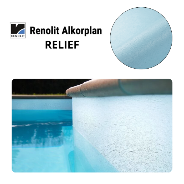 Revestimiento de PVC reforzado 180/100 liso antideslizante Alkorplan Relief - Imagen 4