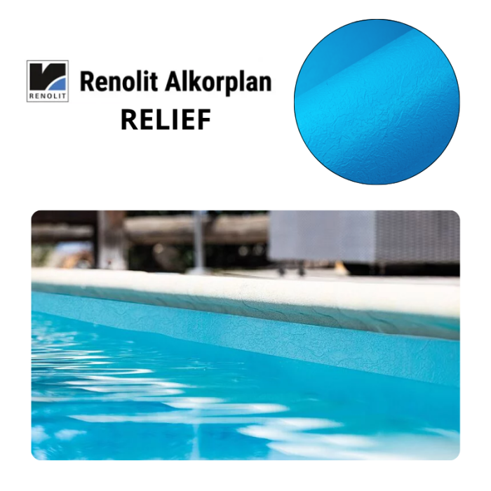 Revestimiento de PVC reforzado 180/100 liso antideslizante Alkorplan Relief - Imagen 5