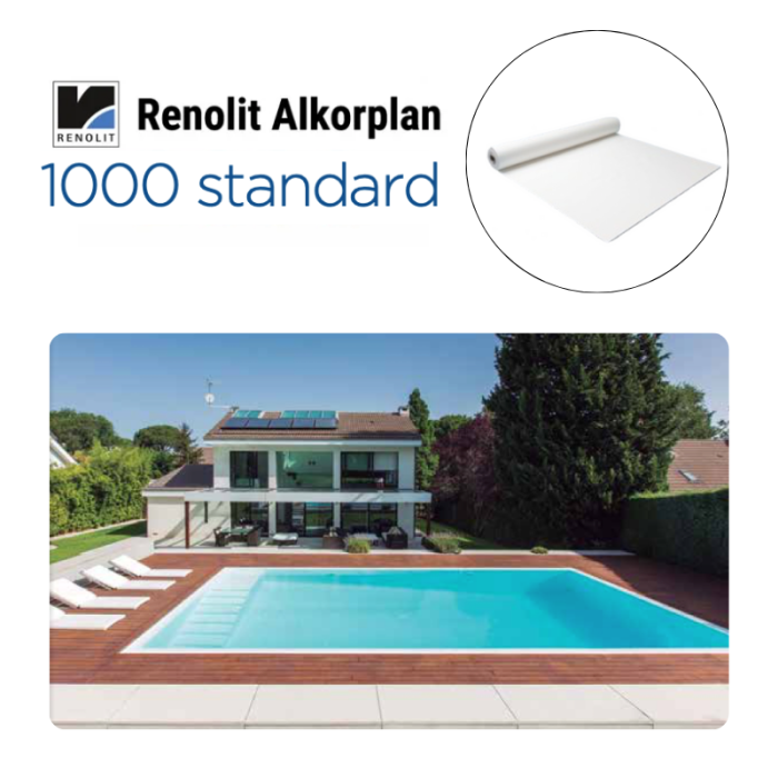 Revestimiento de PVC reforzado 150/100e Uni Standard Alkorplan 1000 - Imagen 2