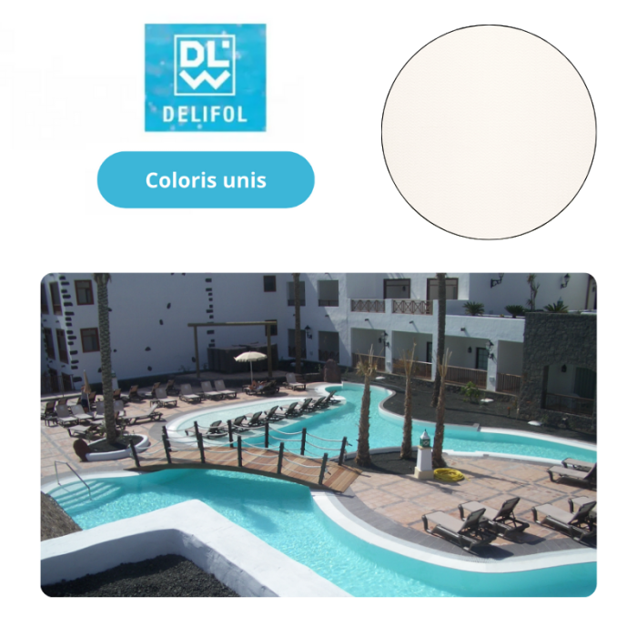 Liner de PVC reforzado 150/100e tipo liso NG Delifol - Imagen 2