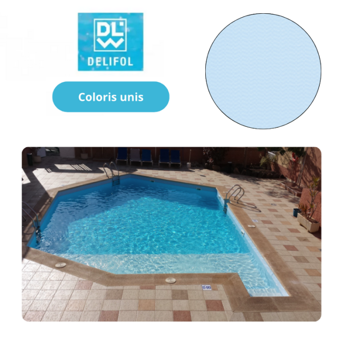 Liner de PVC reforzado 150/100e tipo liso NG Delifol - Imagen 4