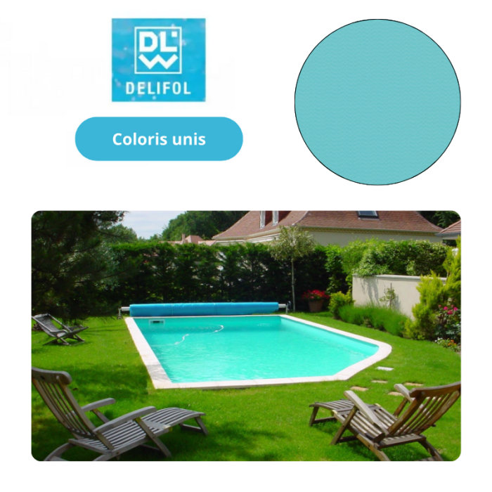 Liner de PVC reforzado 150/100e tipo liso NG Delifol - Imagen 6