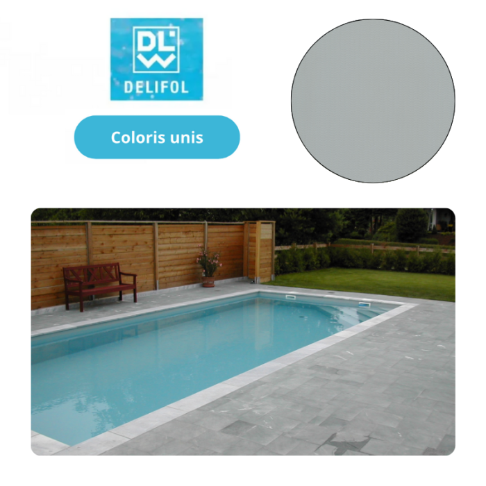 Liner de PVC reforzado 150/100e tipo liso NG Delifol - Imagen 9