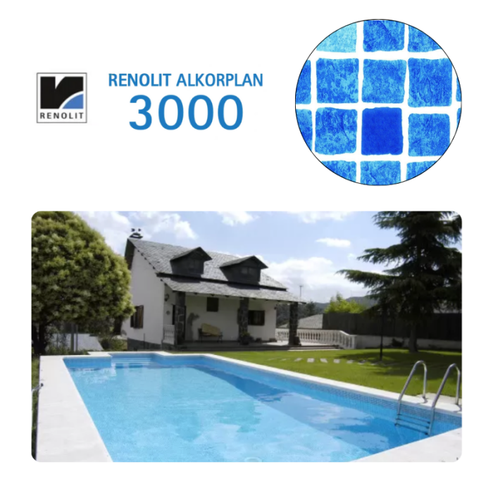 Revestimiento de PVC reforzado 150/100 barnizado impreso Alkorplan 3000 - Imagen 2