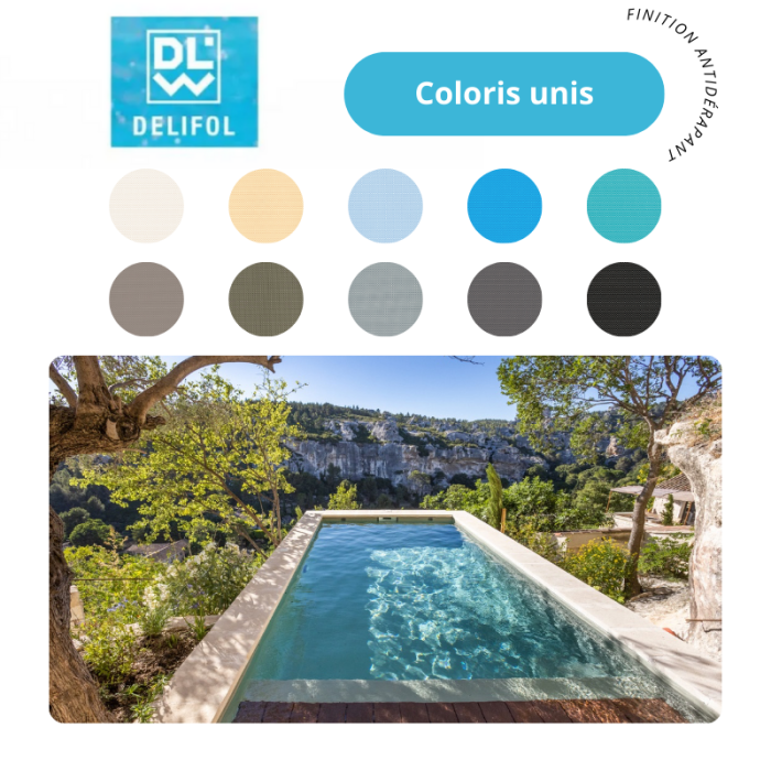 Revestimiento de PVC reforzado 180/100 antideslizante tipo NGP Delifol - Imagen 1