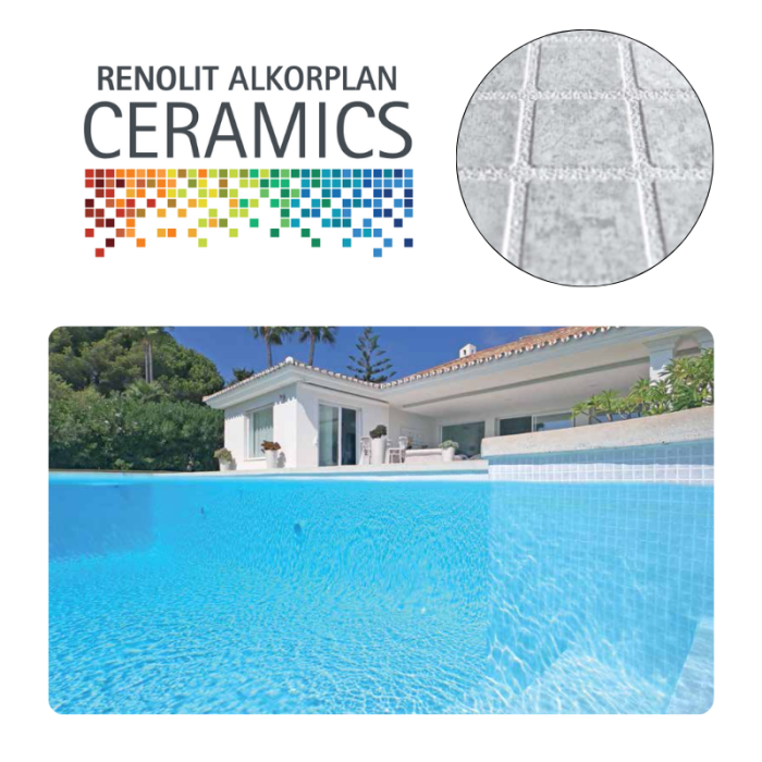 Revestimiento de PVC reforzado 200/100e Alkorplan Ceramics - Imagen 2