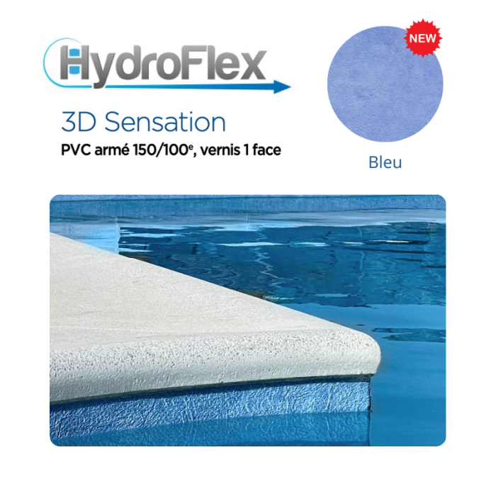 Revestimiento de PVC reforzado Hydroflex 3D Sensation, relieve barnizado superior 150/100. - Imagen 9