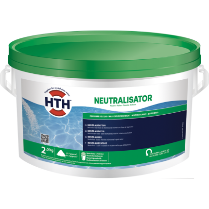 Cristales neutralizadores de cloro/bromo hth® - 2,5 kg