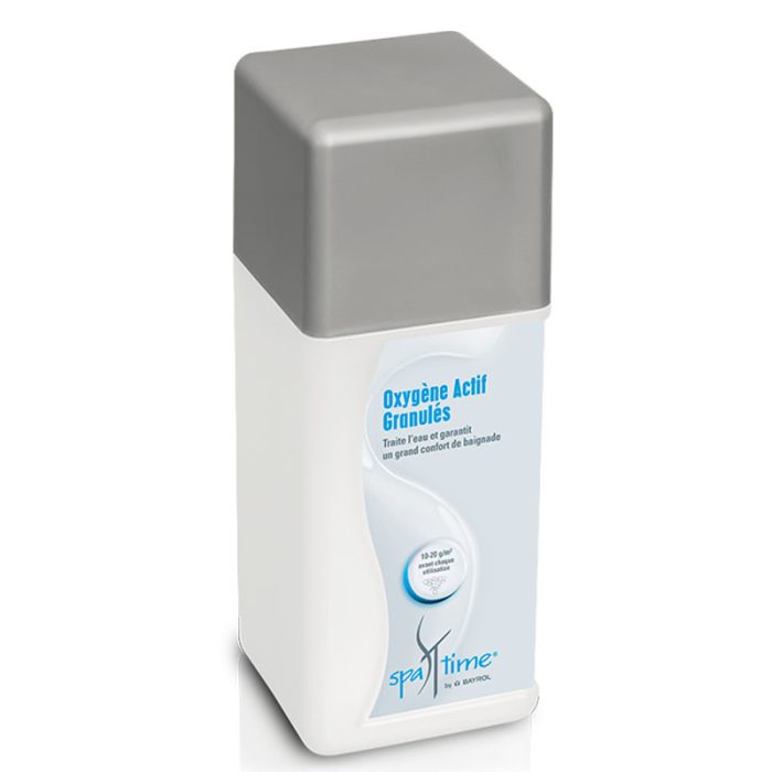 Gránulos de oxígeno activo Bayrol SpaTime para spas, 1 kg - Imagen 1