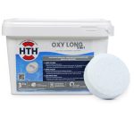Tabletas multifuncionales de oxígeno activo HTH OXYGEN 3 en 1, 200 g - 3,2 kg