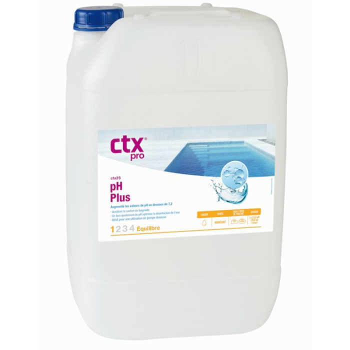 pH Plus Líquido CTX 25 Astral - Envase de 10 L - Imagen 1