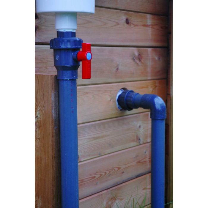 Piscina de madera octogonal alargada Ubbink Océa, 610 x 400 x 130 cm - Imagen 8